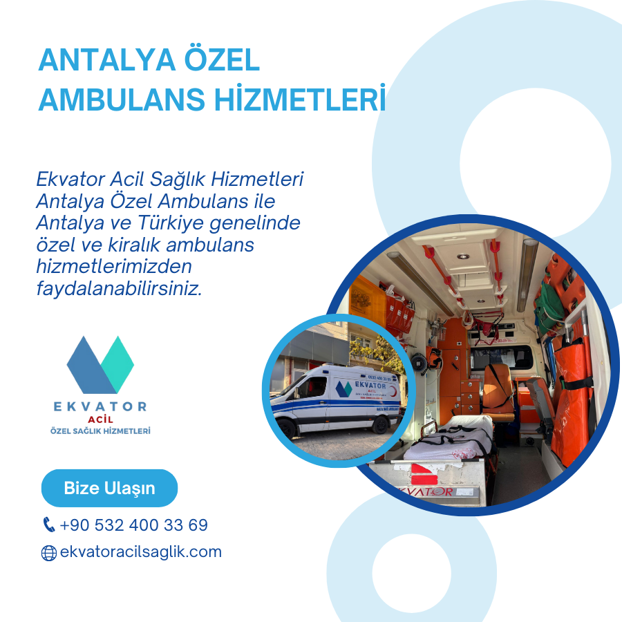 antalya ambulans fiyatları