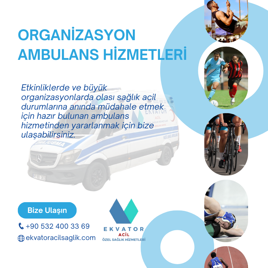 organizasyonlara özel ambulans fiyatları